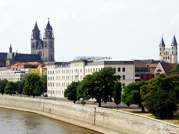 Reichsbahndirektion, Magdeburg – Kulturdenkmal  Klassizismus
