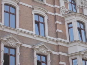 Detail Fassade Elbansicht