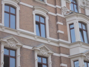 Detail Fassade Elbansicht