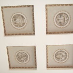 Detail Vignettenmalerei Professorenwohnung
