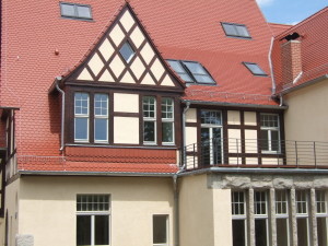 Gebäudedetail nach Fertigstellung
