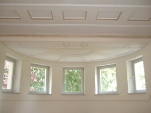 Historische Decke Masterbedroom