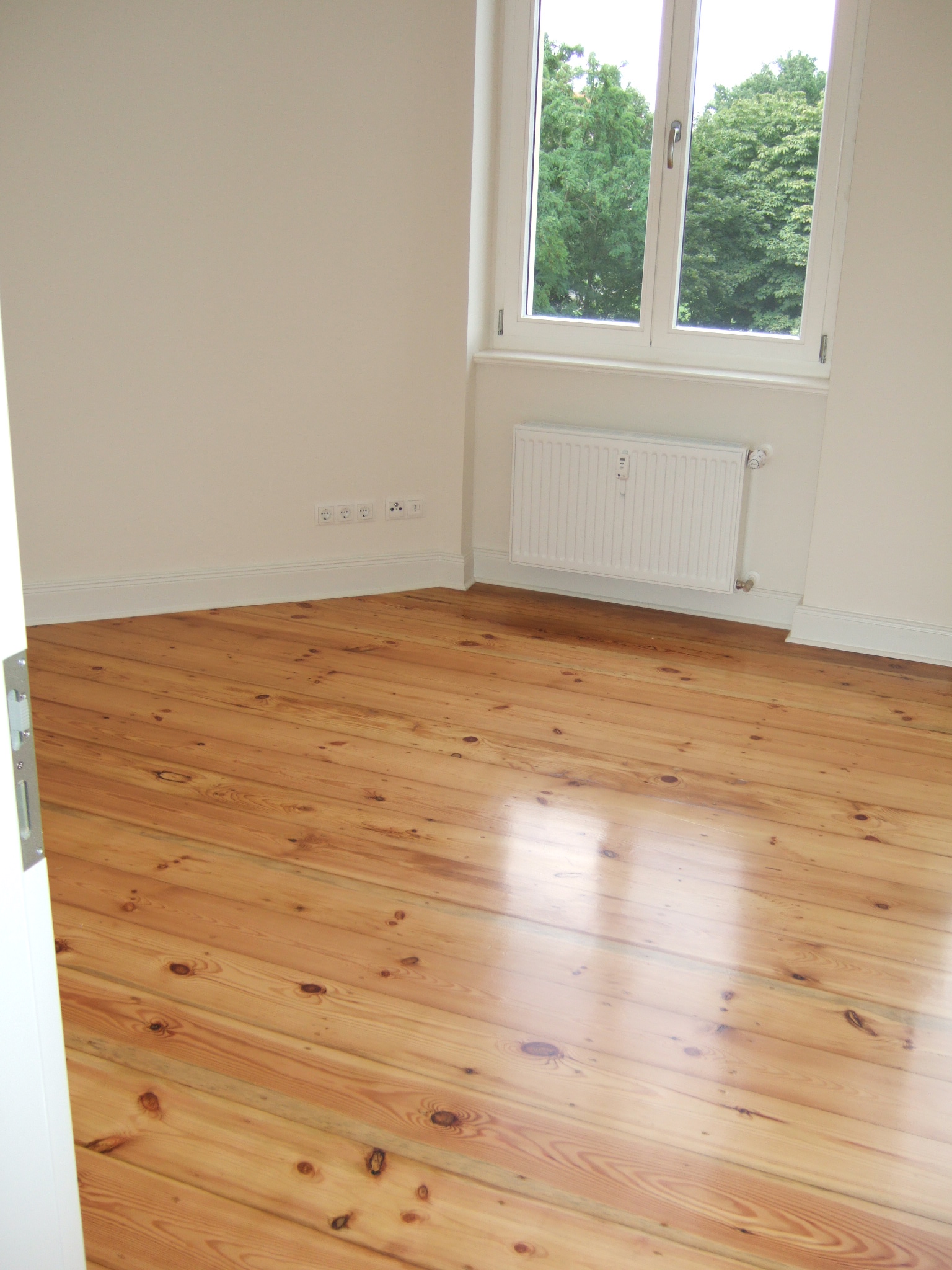 Restaurierter Dielenboden