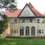 Wintergarten- Gartenterrassenansicht