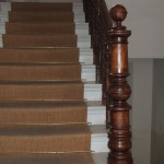 historische Treppenpfosten