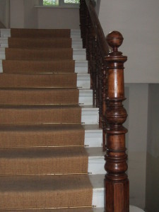 historische Treppenpfosten